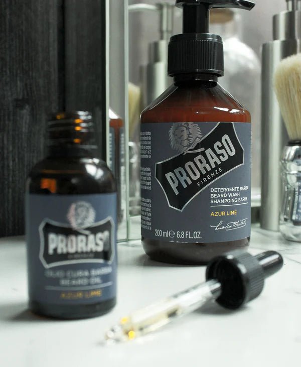 Beard Care Duo Box for Full or Long Beards: Azur Lime - Barbermarket - bundle set