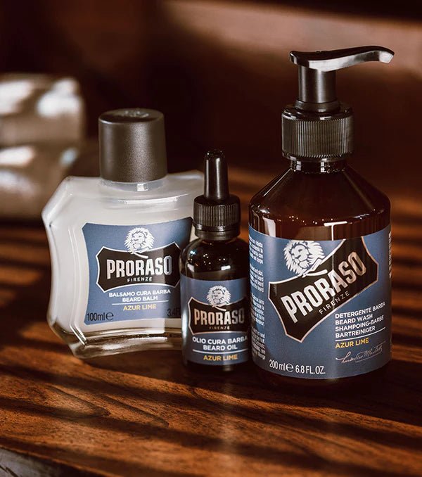 Beard Care Tin: Azur Lime - Barbermarket - bundle set