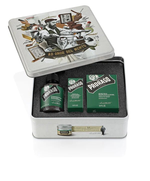 Beard Care Tin: Refresh - Barbermarket - bundle set