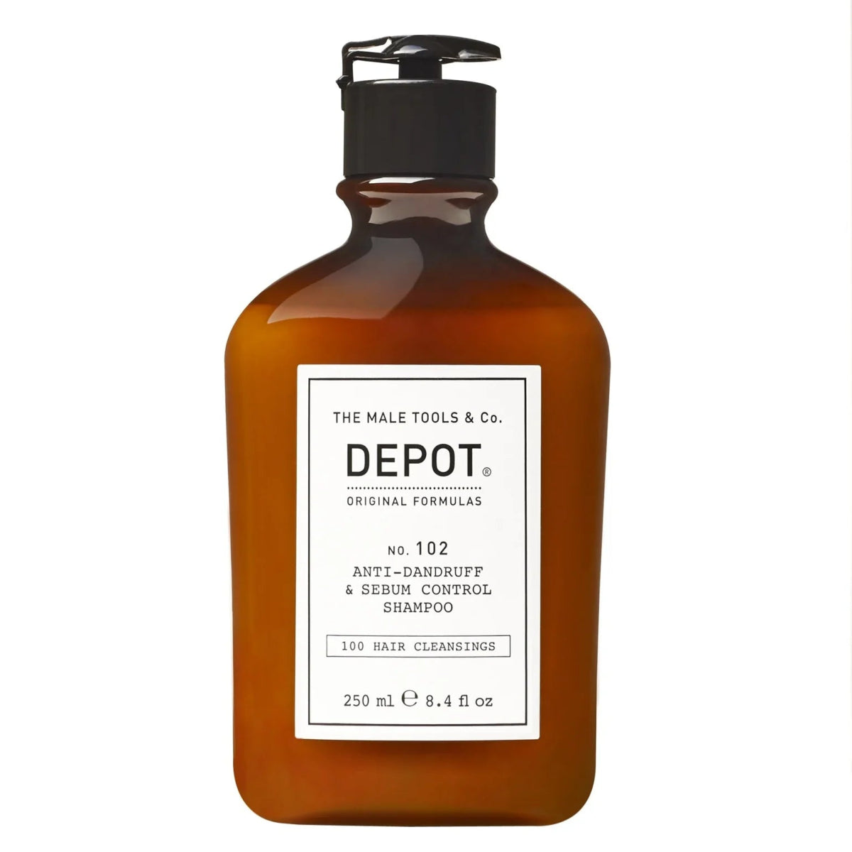 DEPOT No. 102 Anti - Dandruff & Sebum Control Shampoo 250ml - Barbermarket - hair shampoo