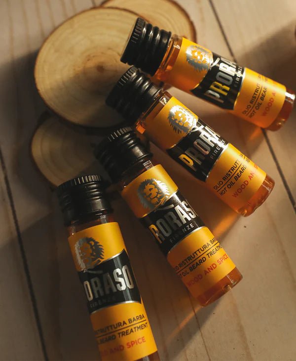 Hot Oil Beard Treatment: Wood & Spice - Barbermarket - BEARD OIL