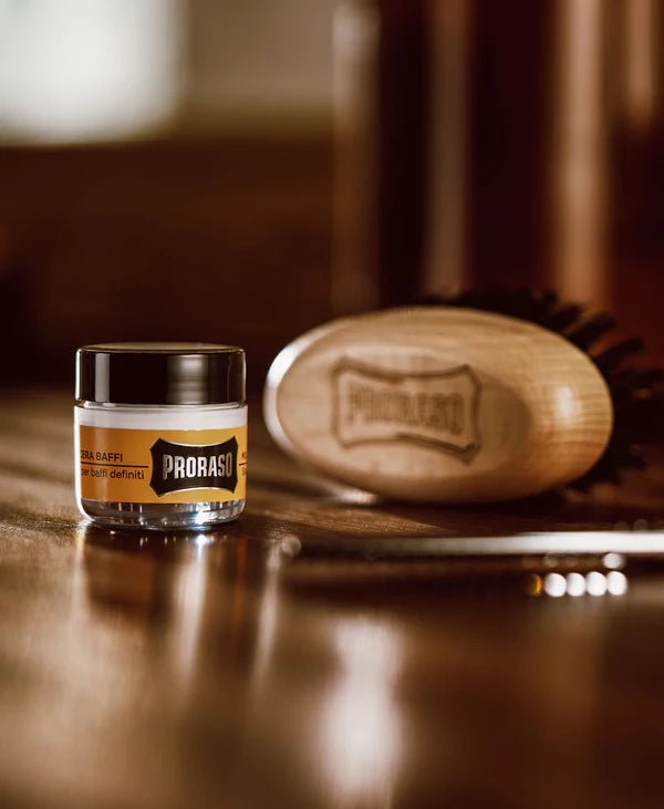 Mustache Wax: Wood & Spice - Barbermarket - Mustache Wax
