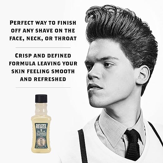 Wood & Spice Aftershave Cools & Soothes After Shaving - Refreshing - Wood & Spice Scent