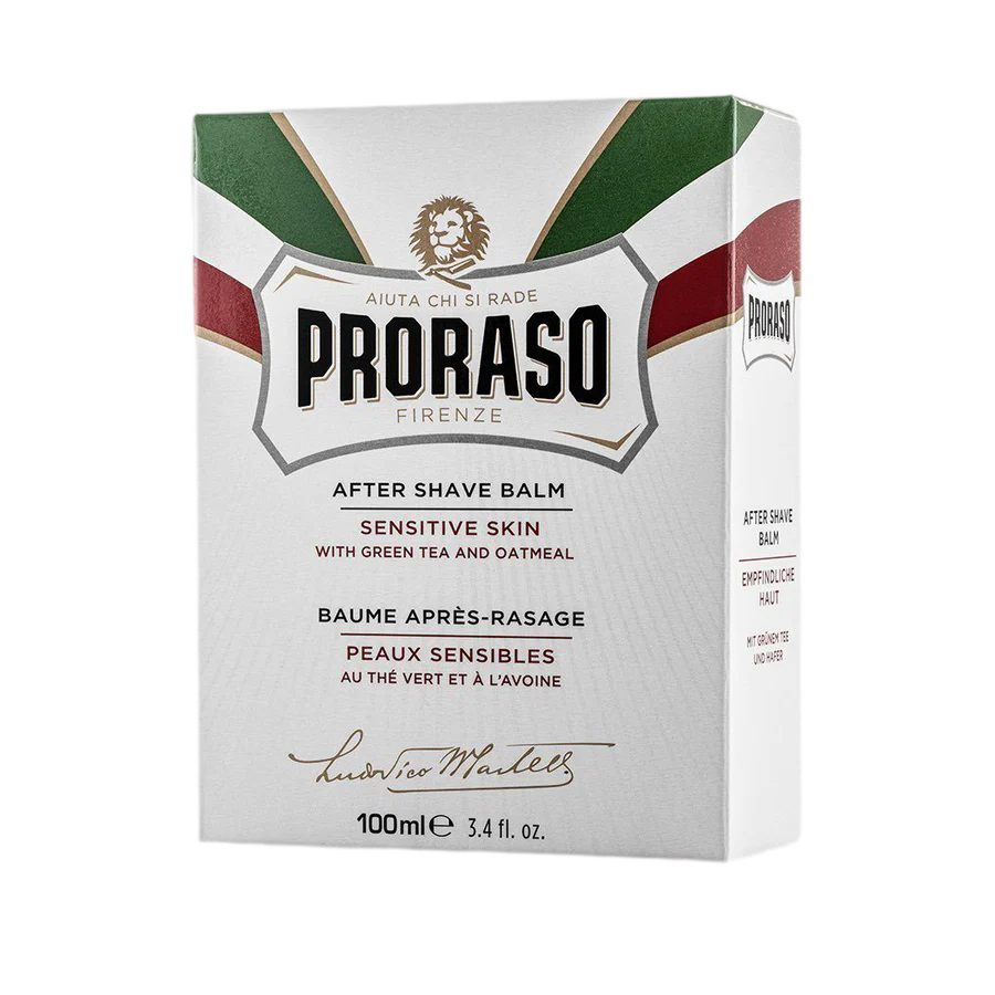 Proraso Liquid After Shave Balm - Green tea and oats