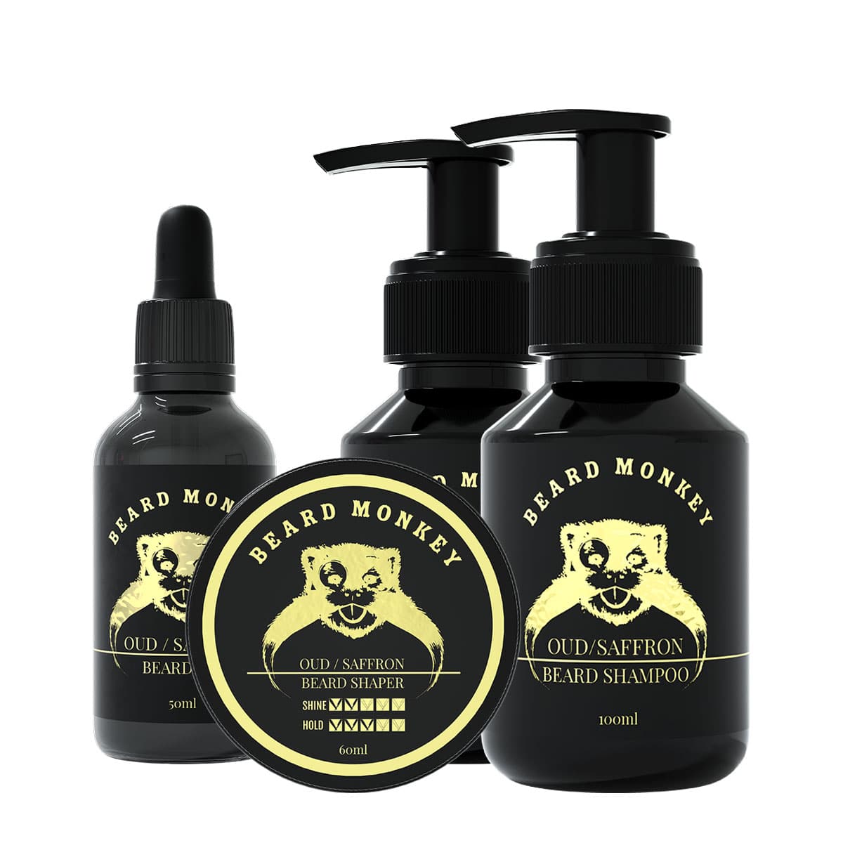 Beard Starter Kit – Licorice - Barbermarket - bundle set