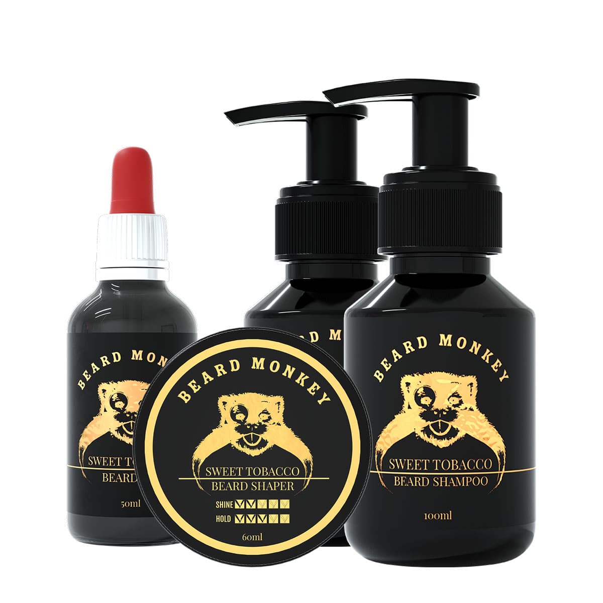 Beard Starter Kit – Sweet Tobacco - Barbermarket - bundle set