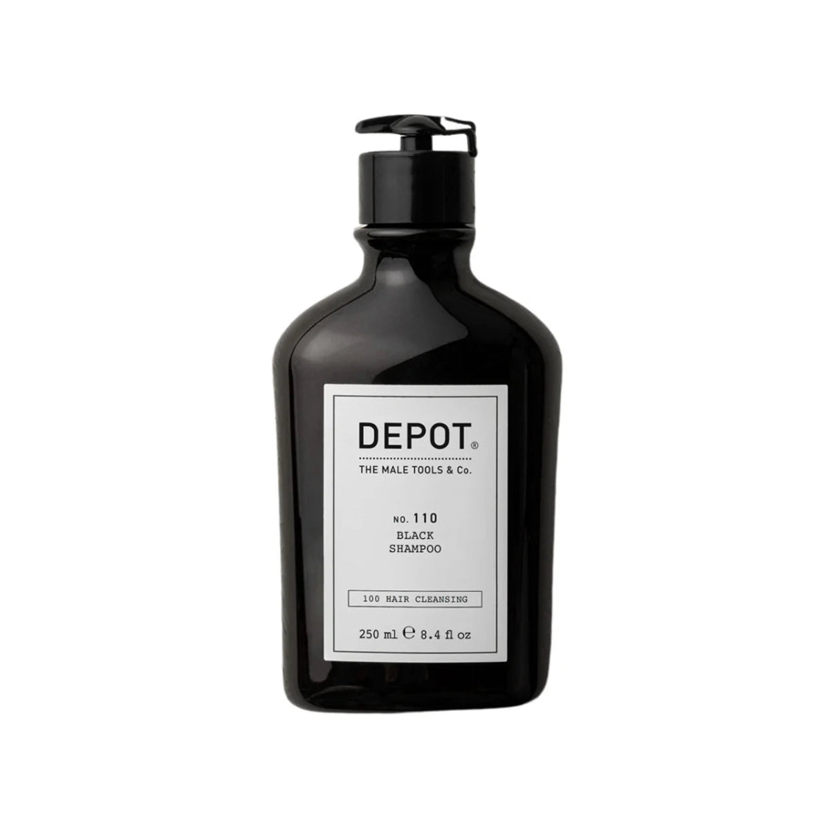 Depot No. 110 - Black Shampoo 250ml - Barbermarket - hair shampoo