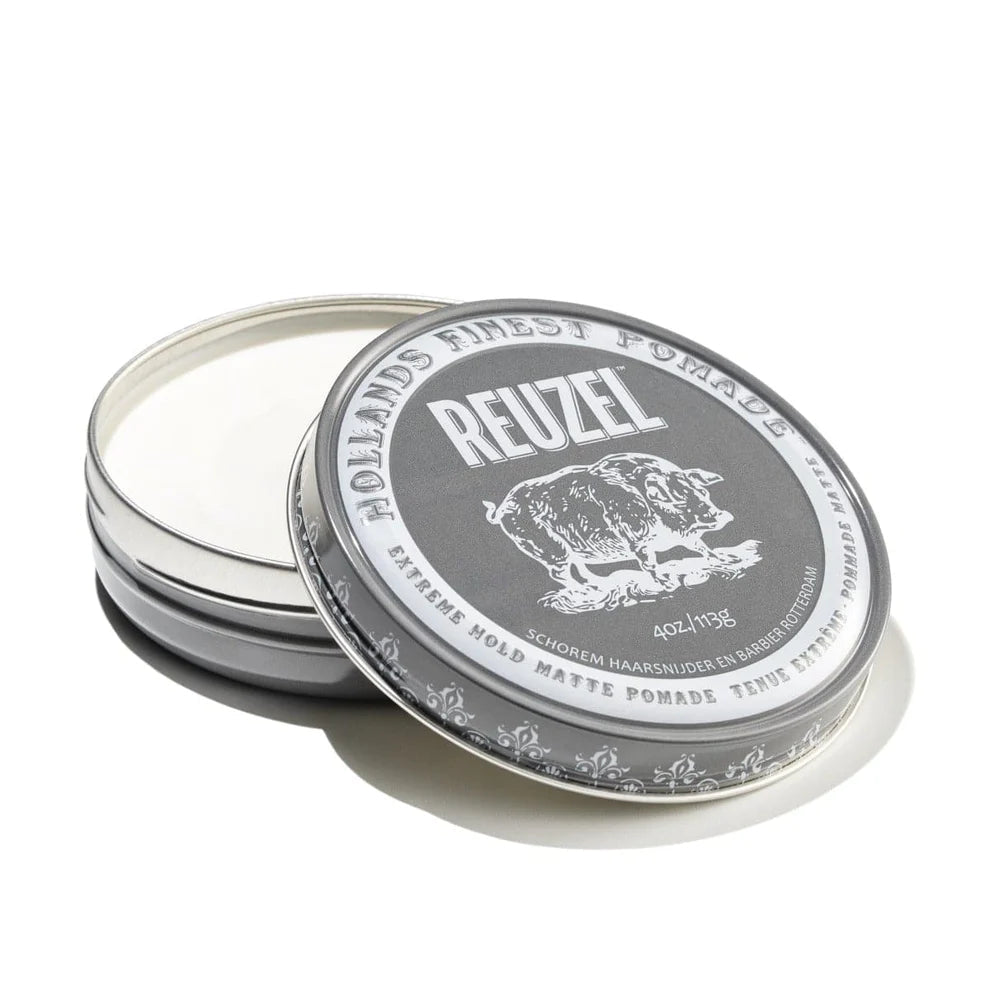 Extreme Hold Matte Pomade Adds Volume & Texture, Strongest Hold, Matte Finish - Barbermarket - POMADE