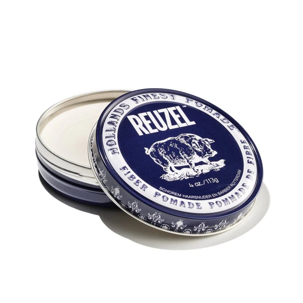 Fiber Pomade Texture & Volume - Firm/Flexible Hold - Matte Finish - Barbermarket - POMADE