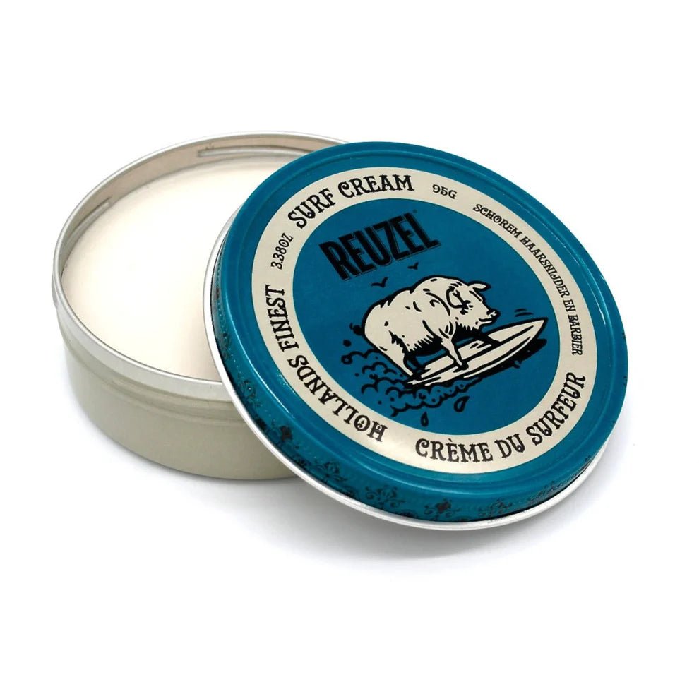 Surf Cream Enhances "Beachy" Texture - Cocktail with Other Styling Products - Matte Finish - Barbermarket - styling gel