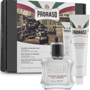 Proraso Shaving Duo Pack Sensitive Skin With Green Tea & Oatmeal