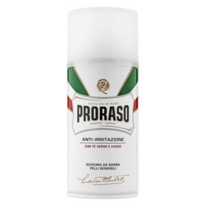 White Shaving Foam – Green Tea and Oatmeal 300ml