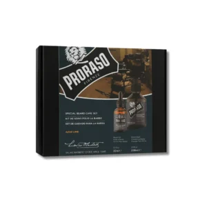 Proraso Beard Oil & Shampoo Beard Care Set – Azur Lime